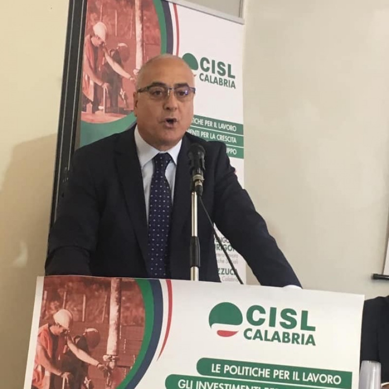 Il segretario generale Cisl Calabria, Tonino Russo
