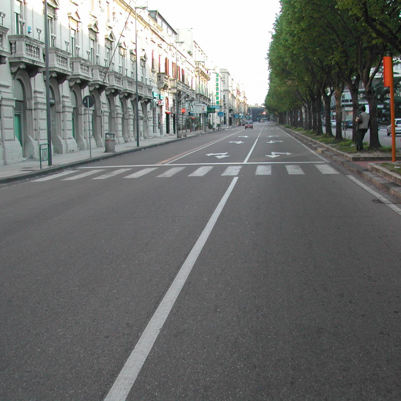 Ormai le strade di Messina sono quasi deserte