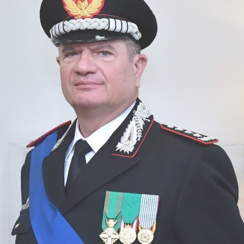 Il generale dei Carabinieri Gianfranco Cavallo, comandante del Comando interregionale Carabinieri “Culqualber” di Messina
