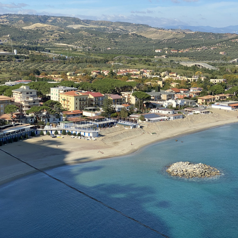 Un panorama di Copanello
