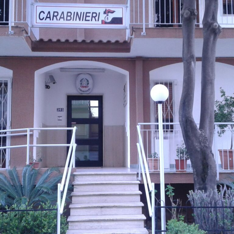 La sede della Compagnia carabinieri di Scalea