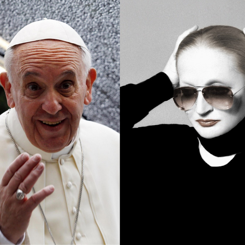 Papa Francesco: omaggio a Mina, dagli scribi "parole, parole, soltanto parole"