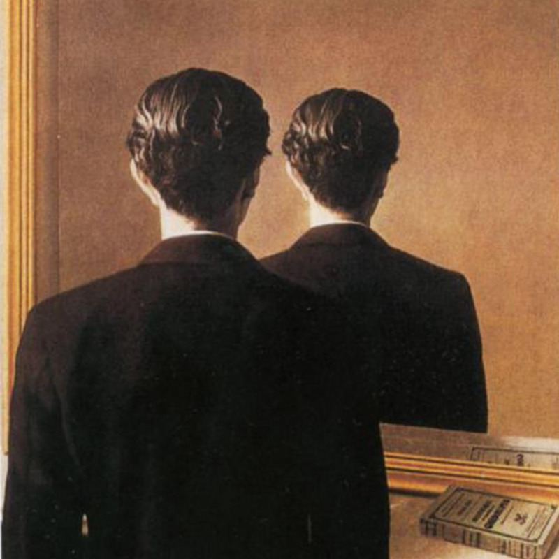 "La riproduzione vietata". Renè Magritte