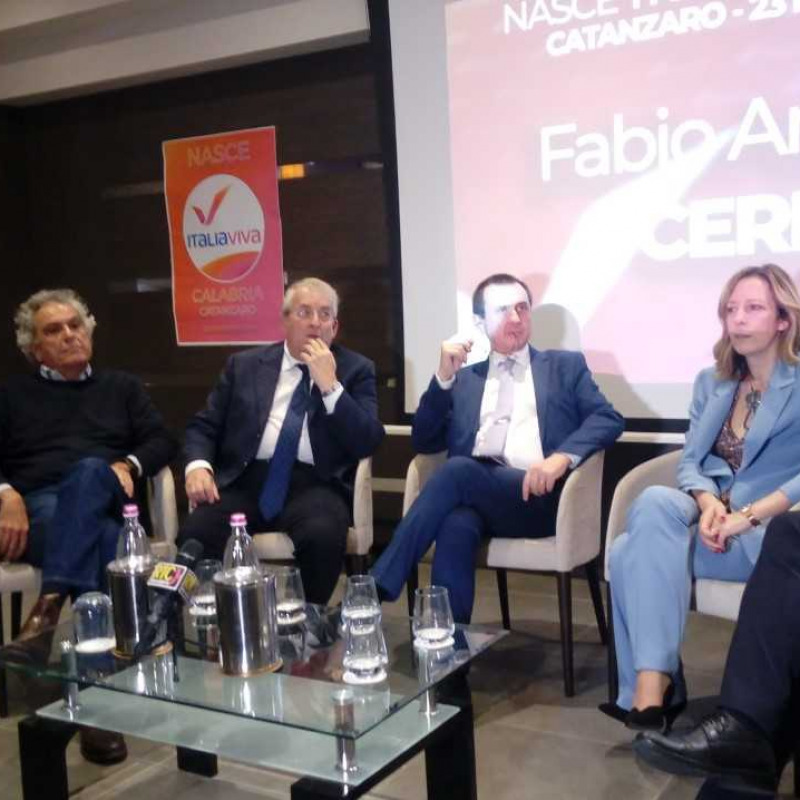Ernesto Magorno, Ettore Rosato, Silvia Vono e Sebastiano Barbanti