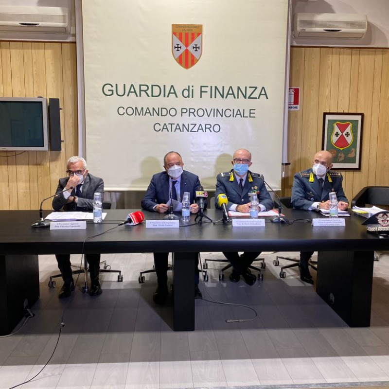 Vincenzo Capomolla, Nicola Gratteri, Dario Solombrino e Carmine Virno