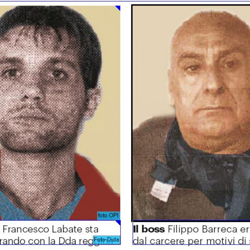 Francesco Labate e Filippo Barreca