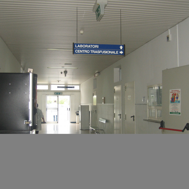 Il centro trasfusionale dell'ospedale di Lamezia Terme