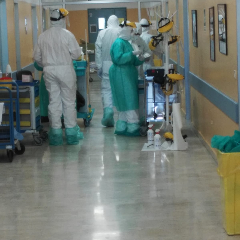 Il reparto di malattie infettive del Gom di Reggio Calabria