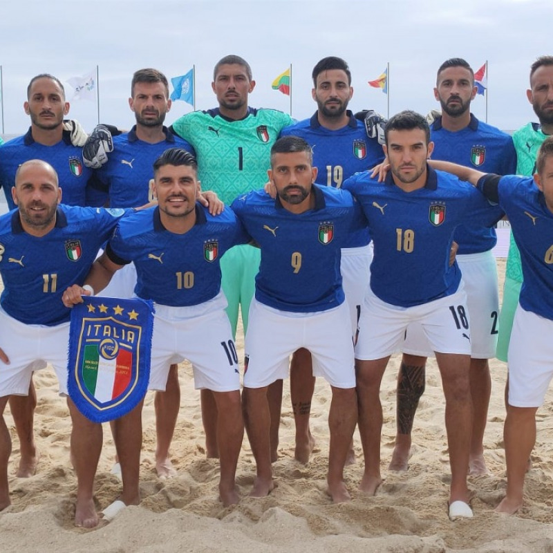 La nazionale italiana di beach soccer