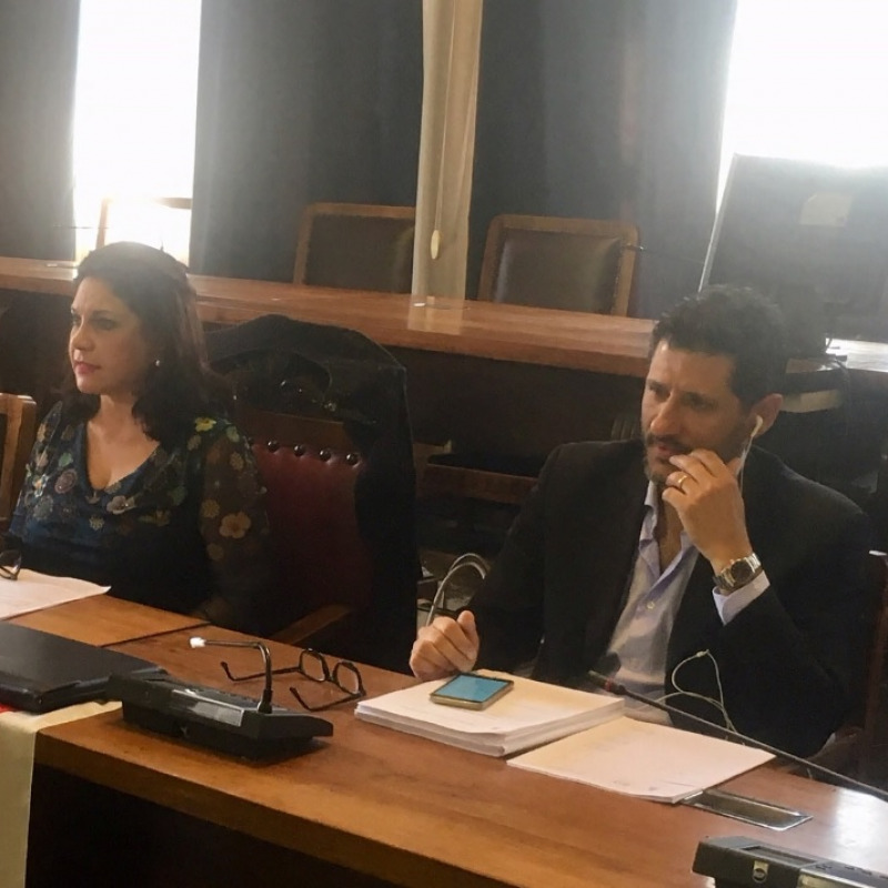 Antonella Russo e Felice Calabrò, consiglieri del Pd Messina