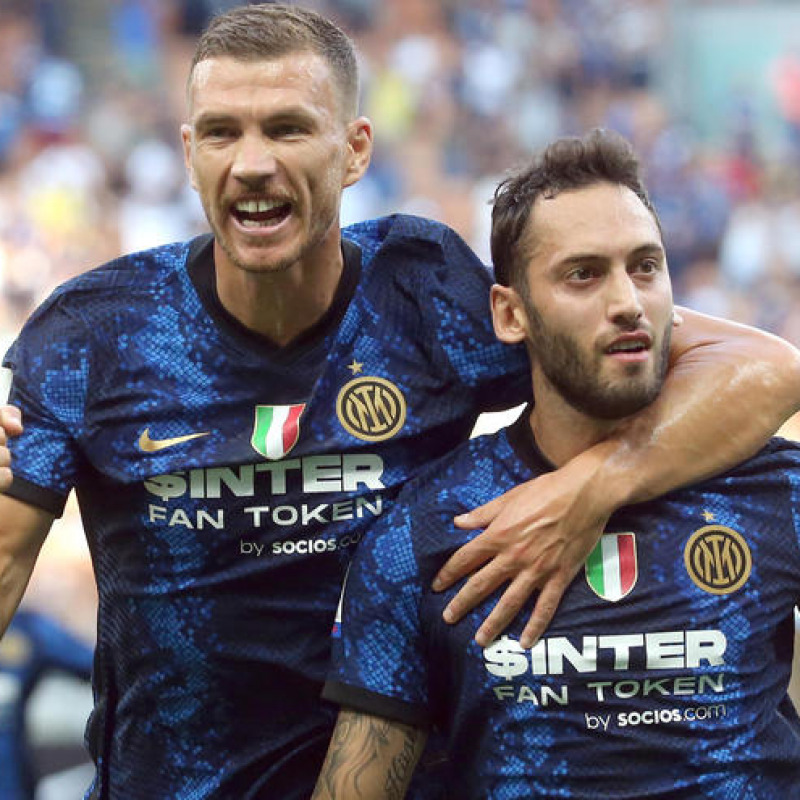 Dzeko e Calhanoglu, nuove stelle dell'Inter