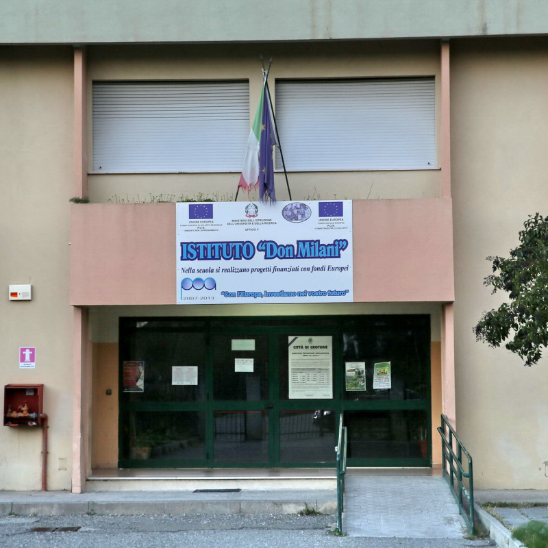 La scuola Don Milani di Crotone