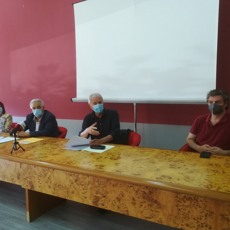Annamaria Bavaro, Gennarino Masi, don Giacomo Panizza e Vincenzo Linarello