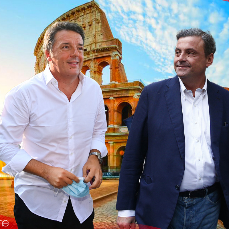 Matteo Renzi e Carlo Calenda