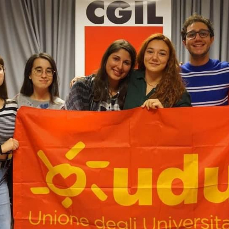 I rappresentanti dell'Unione degli Universitari di Messina