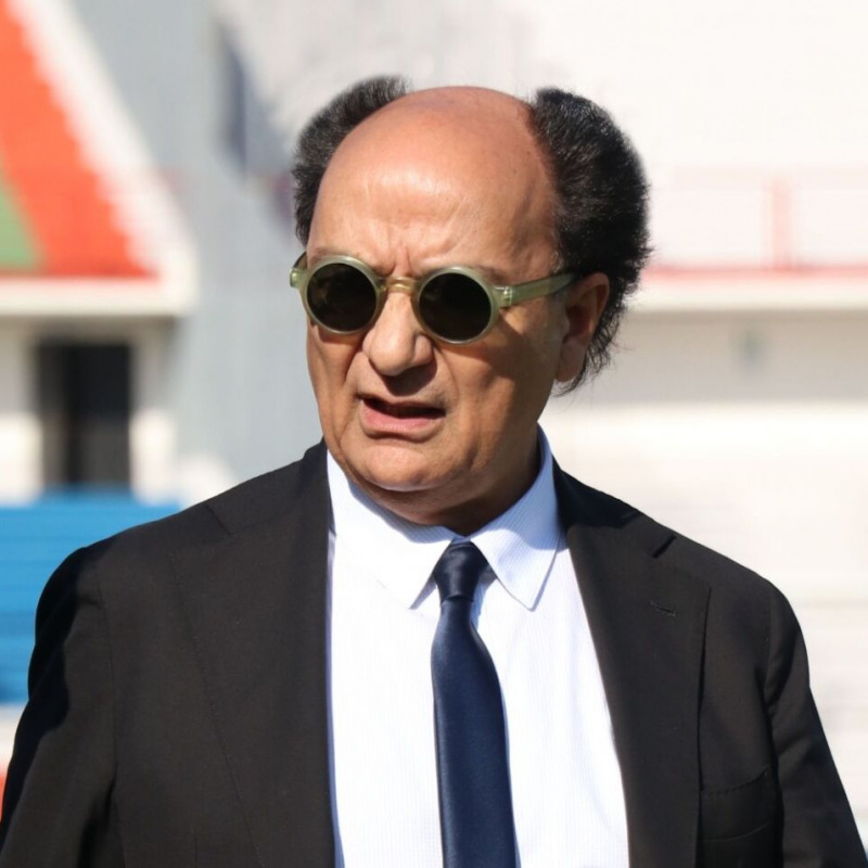 Il presidente del Cosenza, Eugenio Guarascio