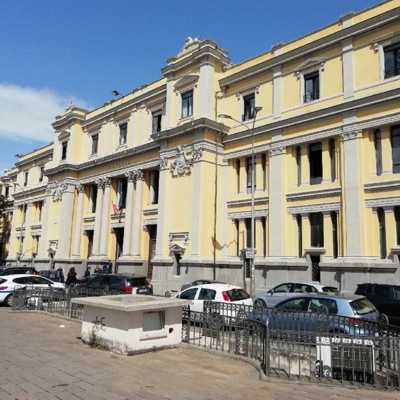 Il palazzo di giustizia di Catanzaro dove si sta svolgendo il processo d'appello