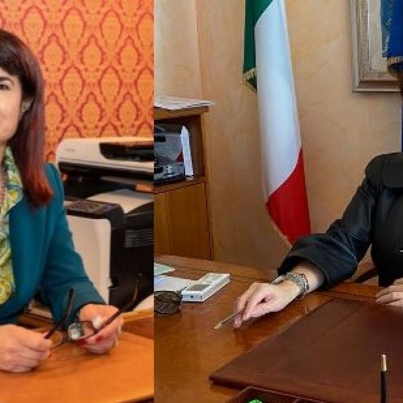 Le prefette Cosima Di Stani (Messina) e Maria Carolina Ippolito (Crotone)