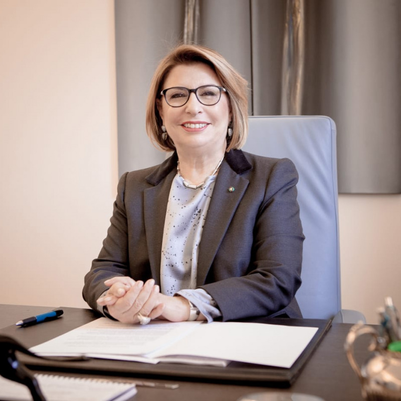 La presidente di Fondazione Ania, Maria Bianca Farina