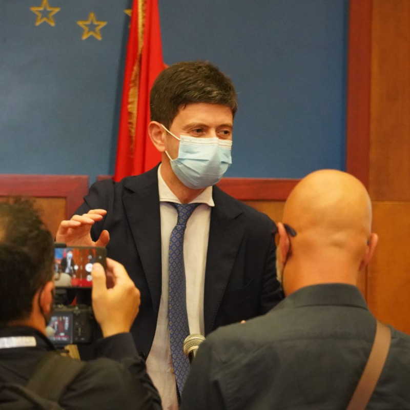 Messina, il ministro Speranza in città a sostegno di De Domenico