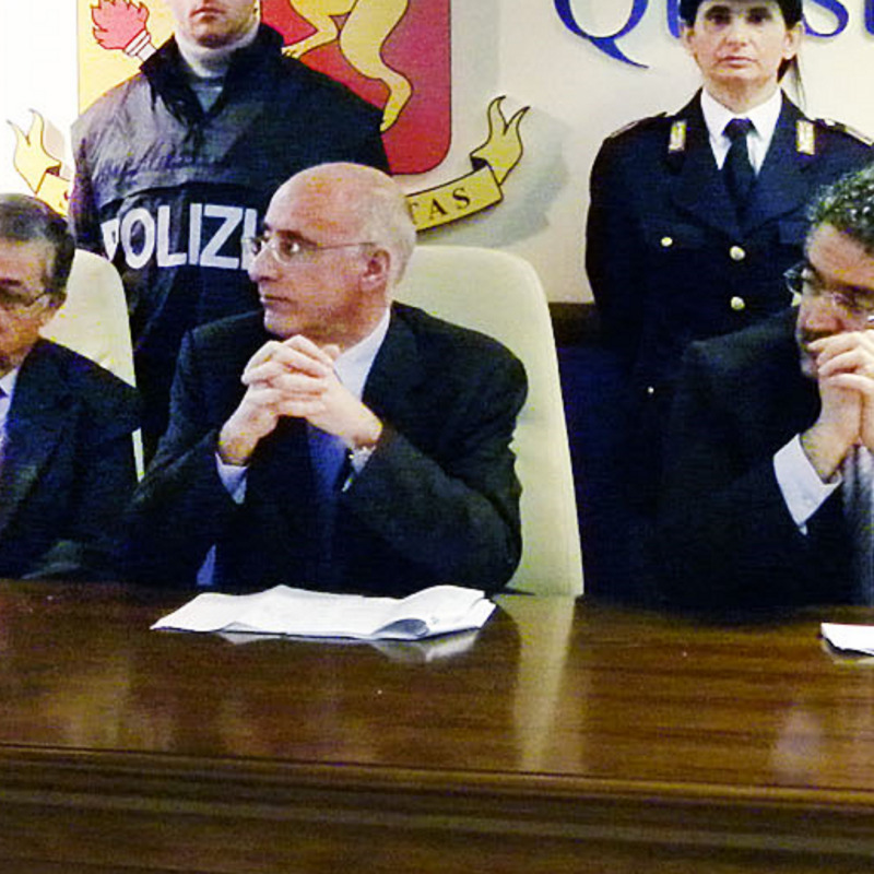 Giuseppe Pignatone, Michele Prestipino e Renato Cortese