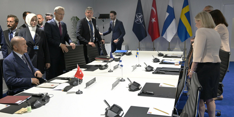 Vertice del Consiglio Nord Atlantico della Nato, si discute della reazione ai droni russi in Polonia Vertice del Consiglio Nord Atlantico della Nato, si discute della reazione ai droni russi in Polonia