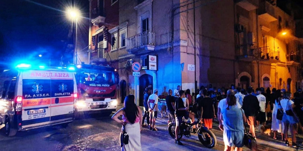 Via Beato Paolo Da Barletta Incendio in abitazioni a Barletta, evacuate tre famiglie - Gazzetta del Sud