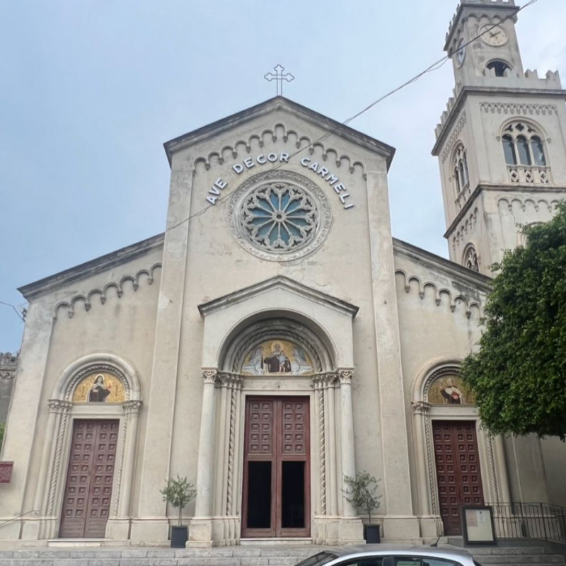 La chiesa Madonna del Carmelo di Santa Teresa di Riva