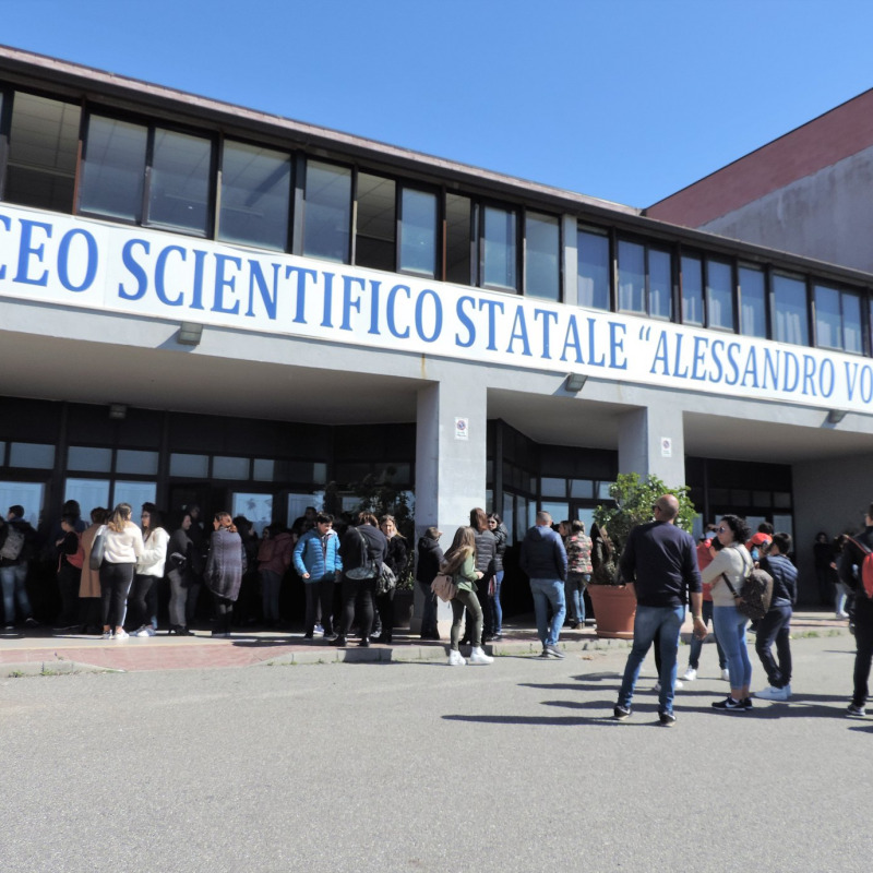 Reggio Calabria, ecco i centisti del Liceo scientifico "A. Volta" FOTO