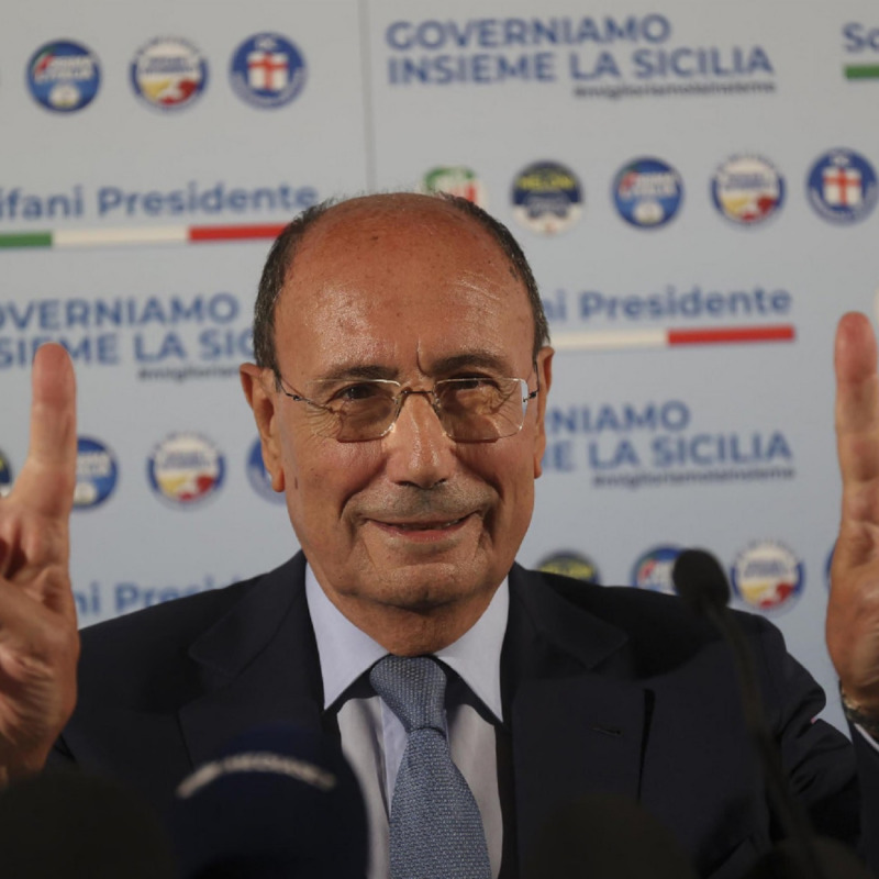 Renato Schifani - neo presidente della Regione
