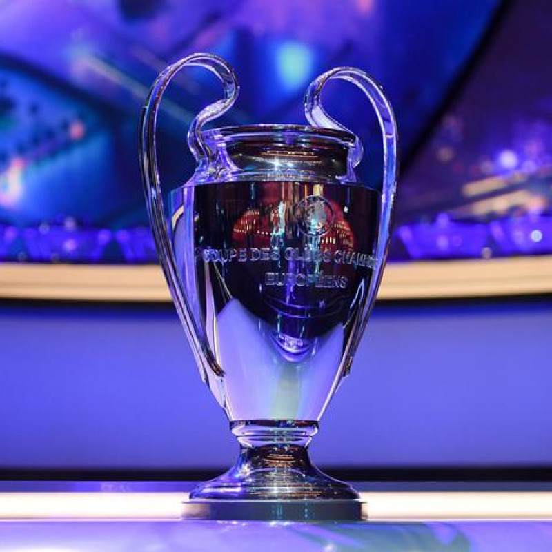 Picture shows the Champions League trophy during the UEFA Champions League 2019-20 Group Stage draw in Monaco, 29 August 2019.ANSA/ALEXANDRE DIMOU