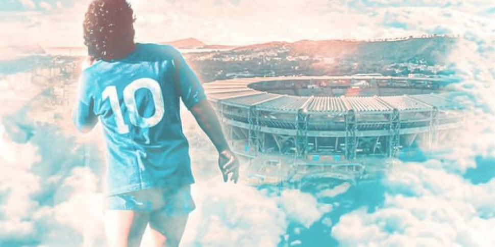 CAMPIONI 2022-23 MARADONA nuova in capsula - placcata ORO