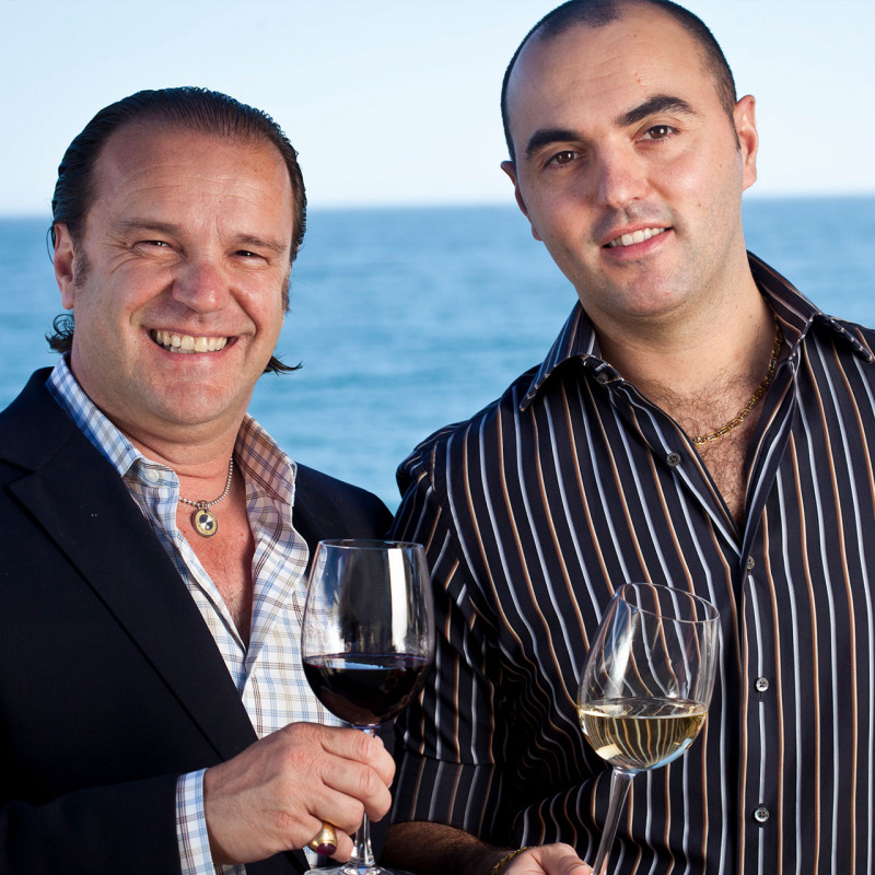 Andrea Bullo (a sinistra) insieme al socio Alessandro Antoniazzi