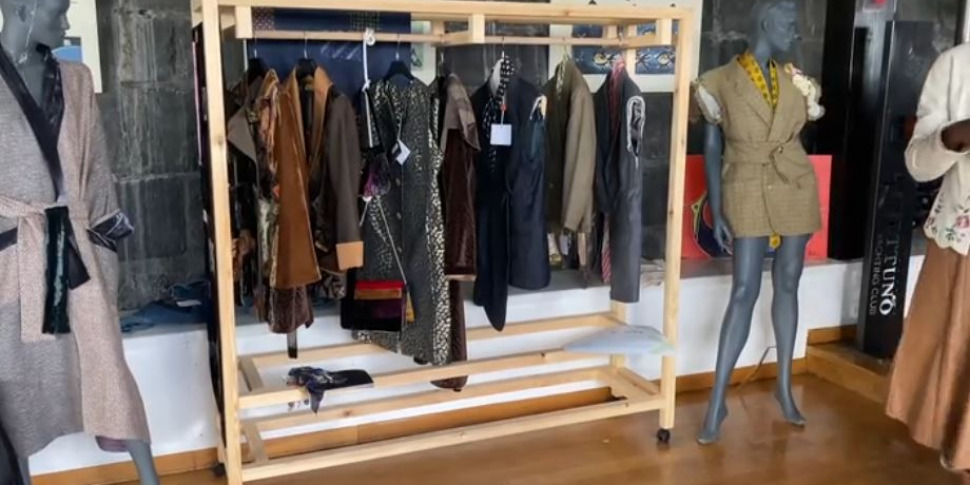 Stock lotto Vestiti invernali vintage donna 14pz