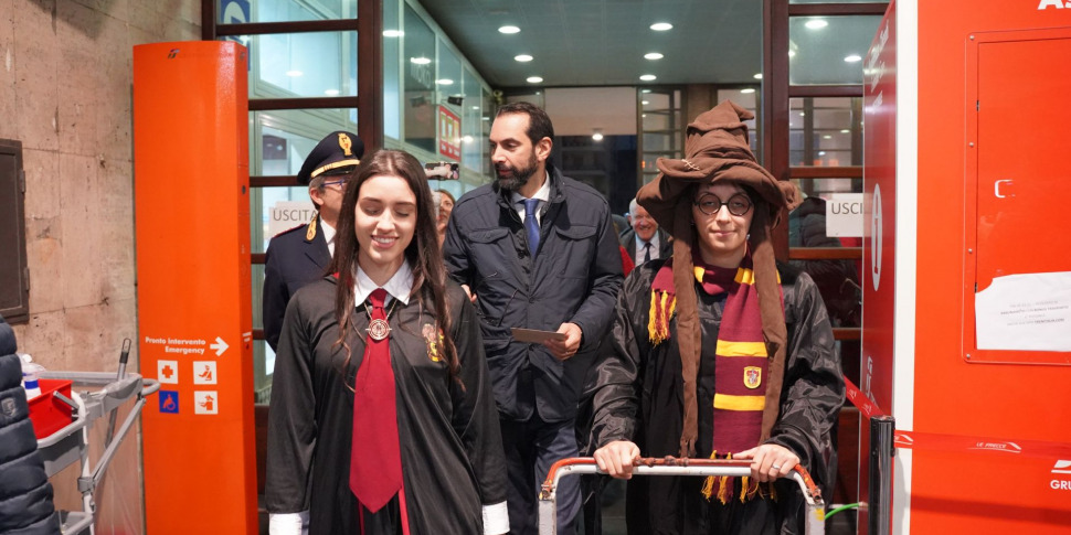 Il Natale alla stazione di Messina con "Inside out" e il tour di "Vieni a Palazzo"