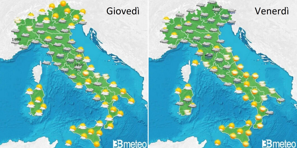 Meteo: Pioggia E Neve Al Nord Per Il Ponte Dell'Immacolata. Ma Al ...