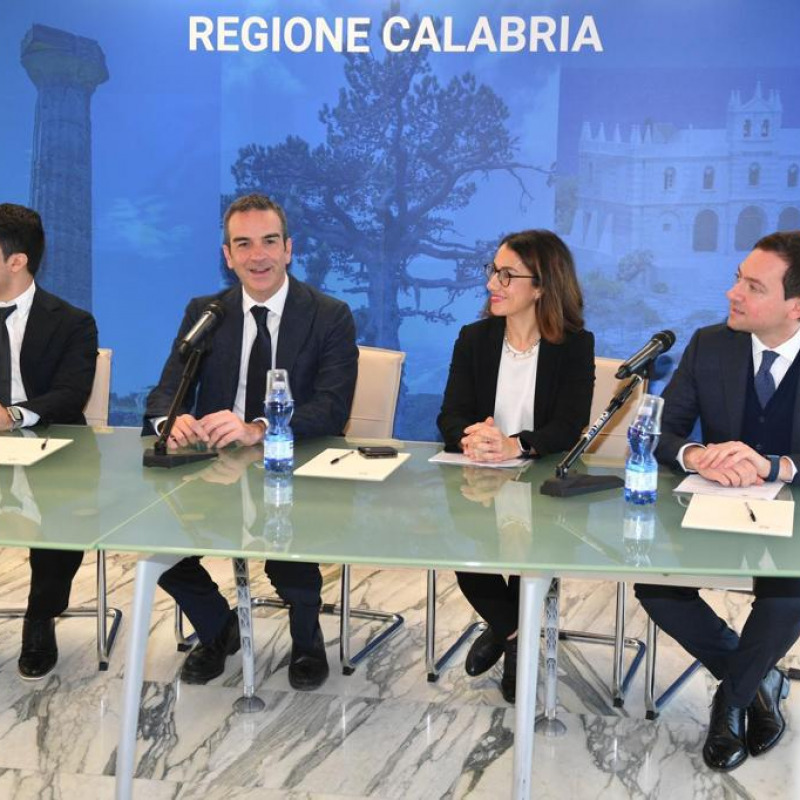 Fabiano Mainieri, Roberto Occhiuto, Rita Malavasi e Rosario Varì