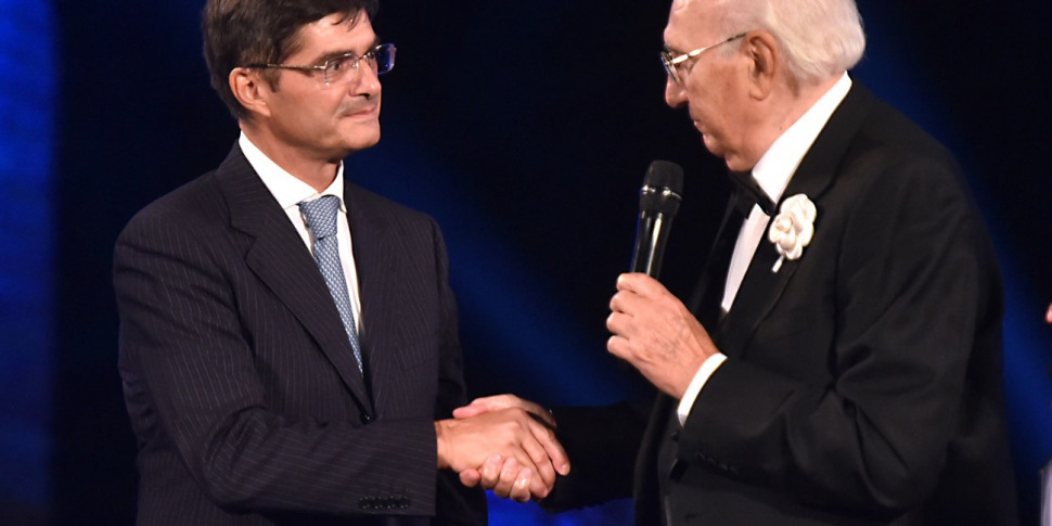 Pippo Baudo orgoglio di Sicilia. Nel 2018 la Gazzetta del Sud gli diede il premio alla carriera