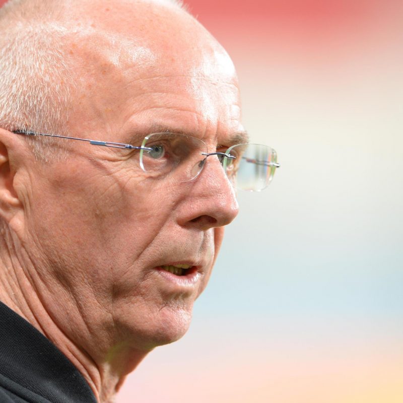 L'allenatore della Lazio, Sven Goran Eriksson