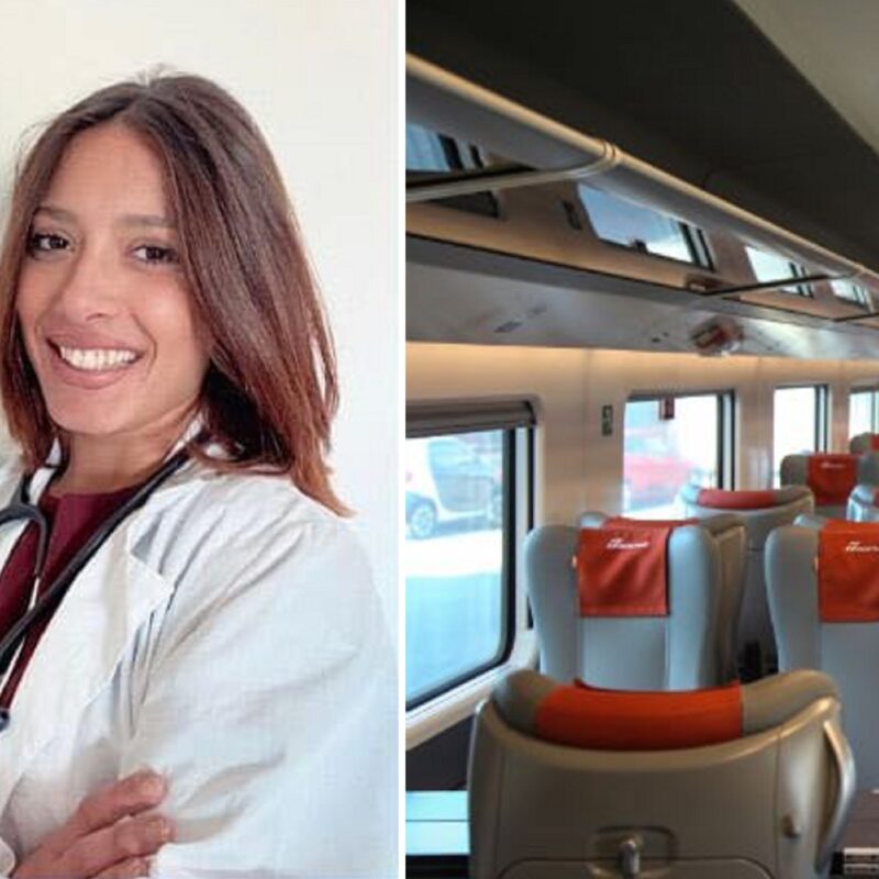 Specializzanda salva la vita a un passeggero sul treno Roma-Milano ...