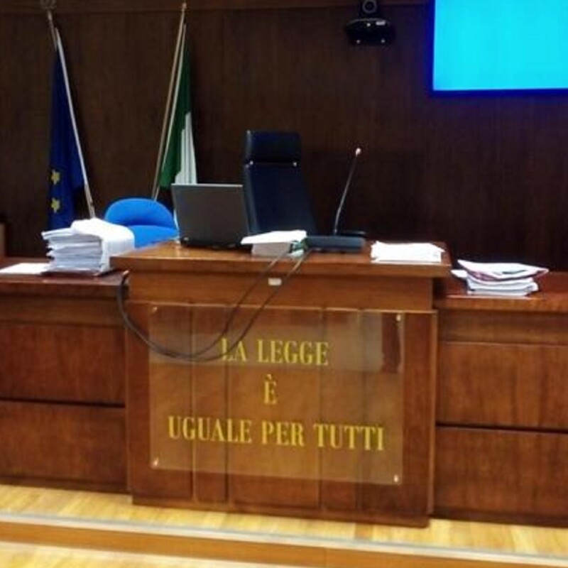 Aula tribunale Marsala