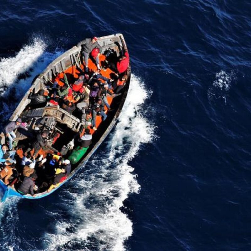 ''47 lives at risk in the Central Med! Alarm Phone is contact with 47 people in a boat adrift who fled from #Libya. Weather is extremely dangerous and immediate rescue is needed!!'', si legge in un tweet di Alarm Phone, 11 marzo 2023. TWITTER ALARM PHONE +++ ATTENZIONE LA FOTO NON PUO' ESSERE PUBBLICATA O RIPRODOTTA SENZA L'AUTORIZZAZIONE DELLA FONTE DI ORIGINE CUI SI RINVIA+++ NPK +++