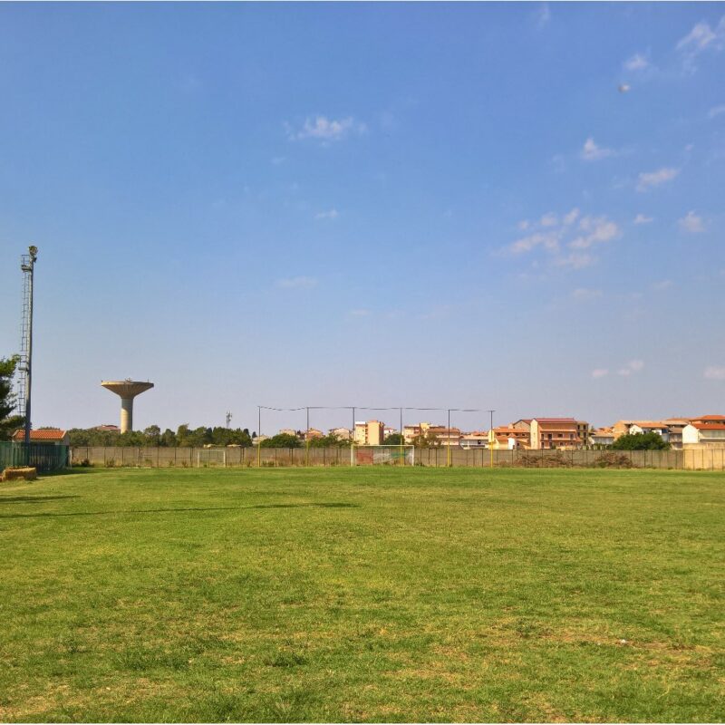 Lo stadio di Cutro