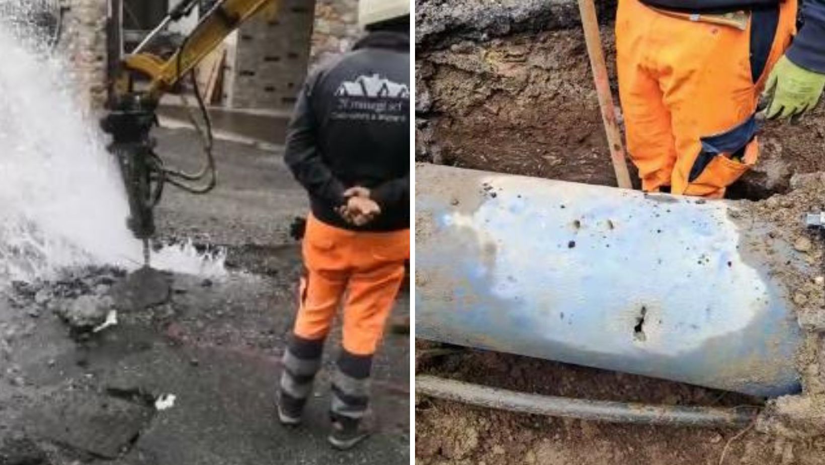 Si rompe il tubo e l'acqua sgorga in strada: Dopo due giorni ancora nessun  intervento :: Segnalazione a Ravenna