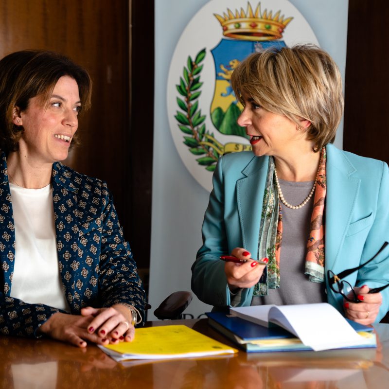 Rosa Chiaravalloti e Maria Limardo