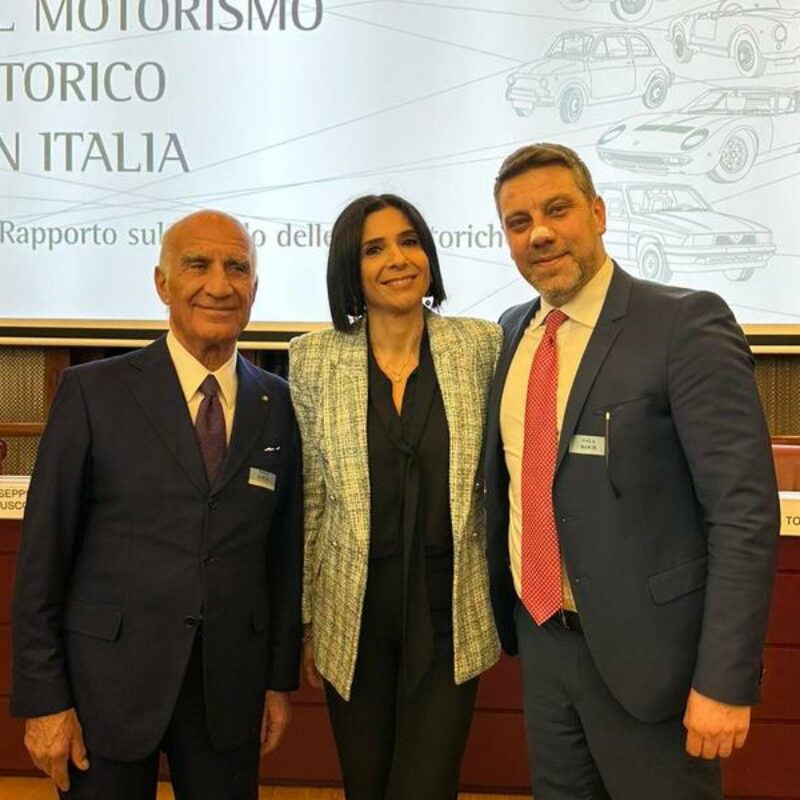 Angelo Sticchi Damiani, Giusi Princi ed Ernesto Ferraro