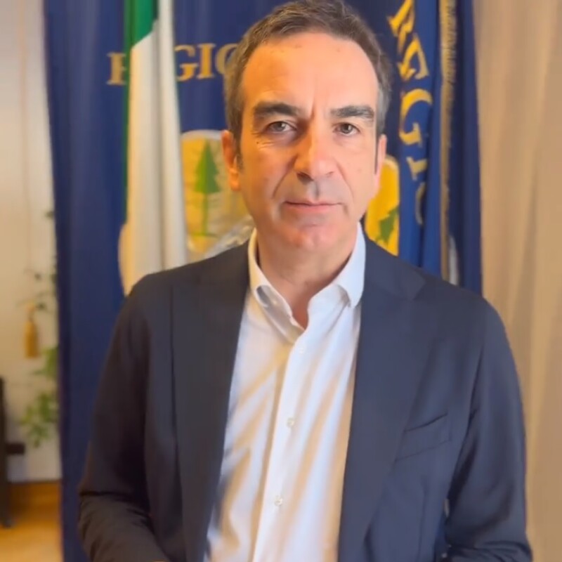 Il presidente della Regione Calabria Roberto Occhiuto