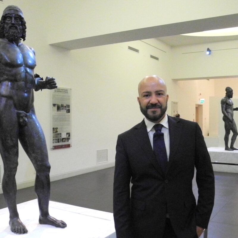 Carmelo Malacrino, direttore del museo di Reggio