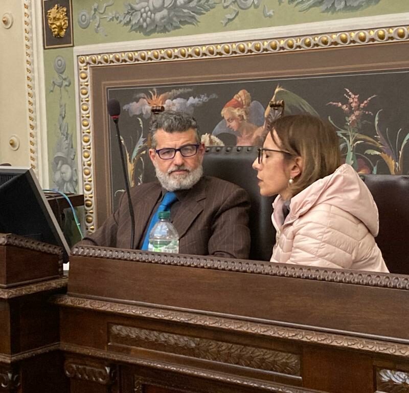 Il presidente Mazzuca e il segretario generale Virginia Milano