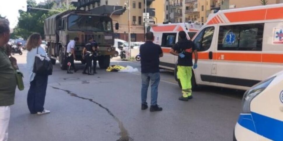 Palermo Donna Travolta E Uccisa Da Un Camion Dellesercito In Viale Lazio Gazzetta Del Sud 7837